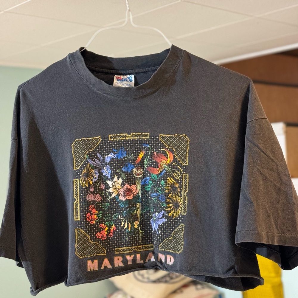 Vintage Maryland Natives Crop Top